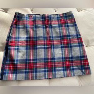 Vineyard vines holiday plaid skirt - like new